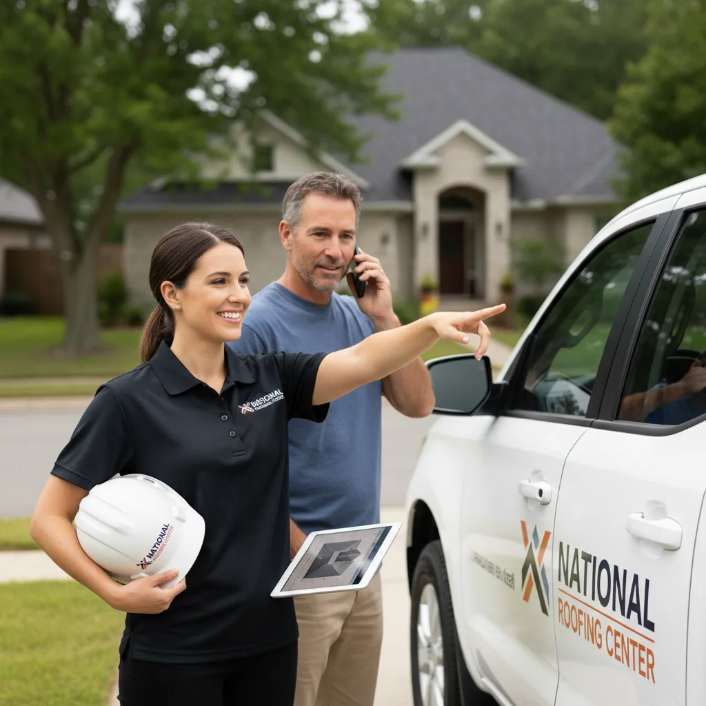 National Roofing Center customer support in Northwood
